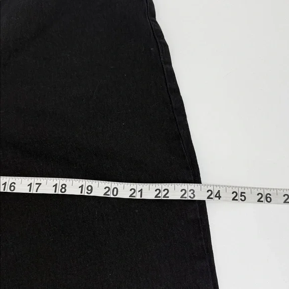 DG By Diane Gilman Womens Embroidered Crop Jeans Black Stretch 16W Stretch Boho - Picture 5 of 12